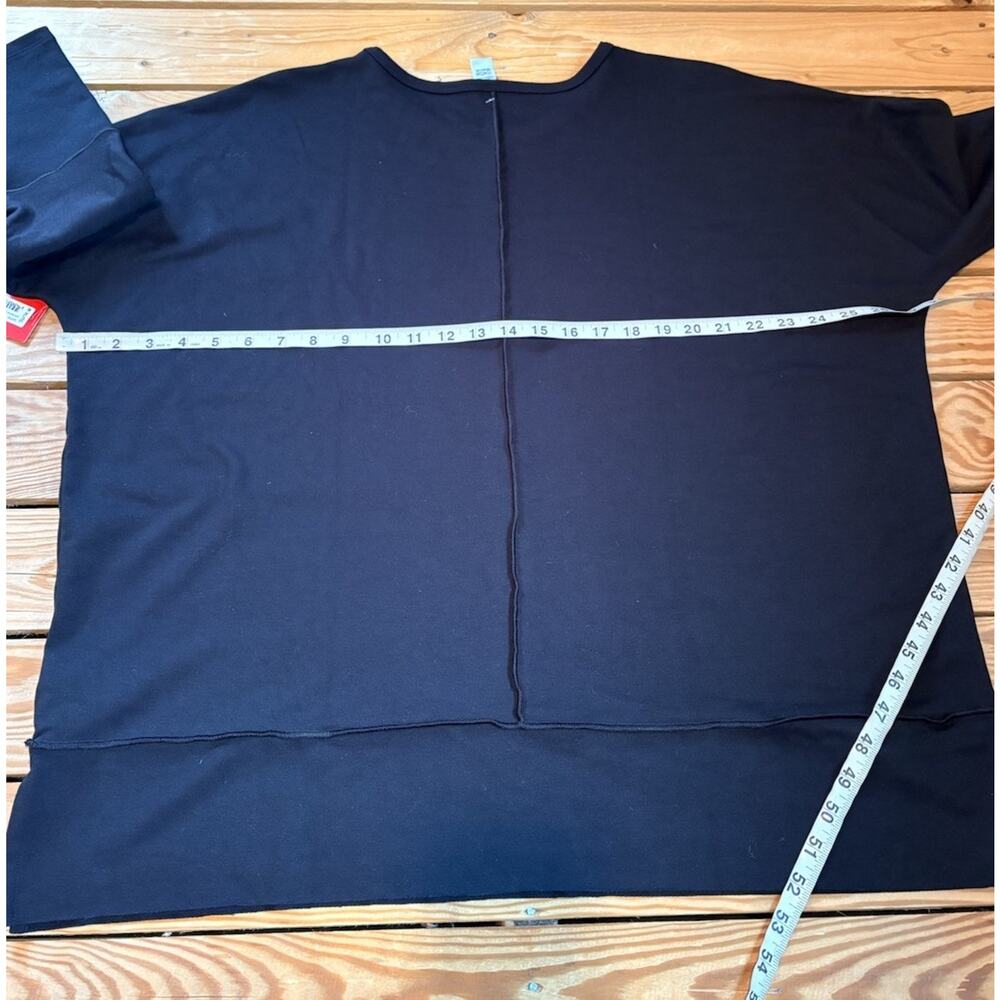 Spanx NWT Women’s P.l.t Dolman Sweatshirt Size XL Black T10 - Picture 7 of 8